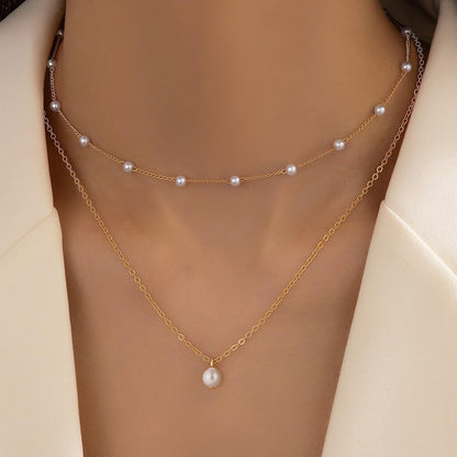 Women's Retro Affordable Luxury Niche Chain Set Simple Necklaces
