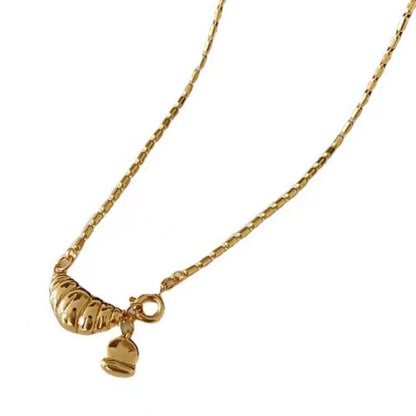 Women's Kosong Croissant For Design Light Luxury Necklaces
