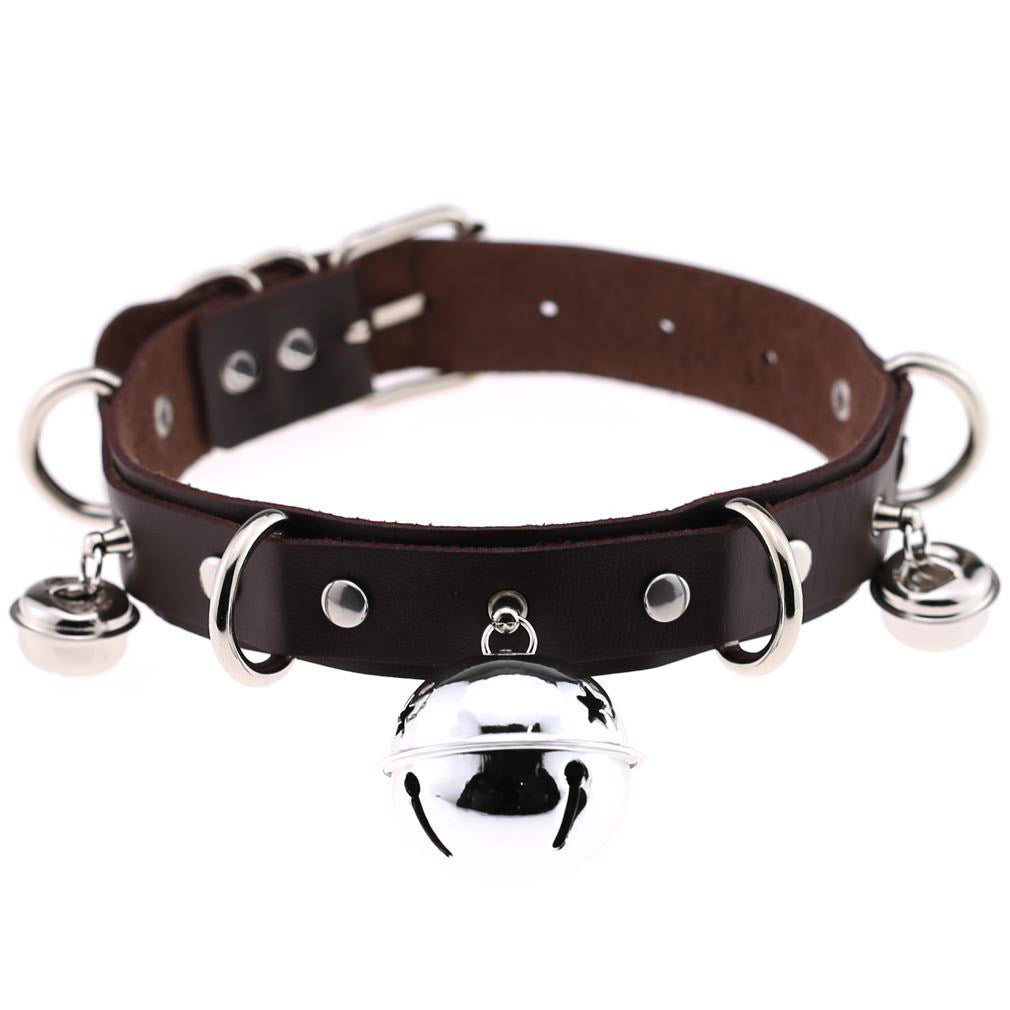 Punk Eye-catching Sexy Leather Collar Unique Necklaces