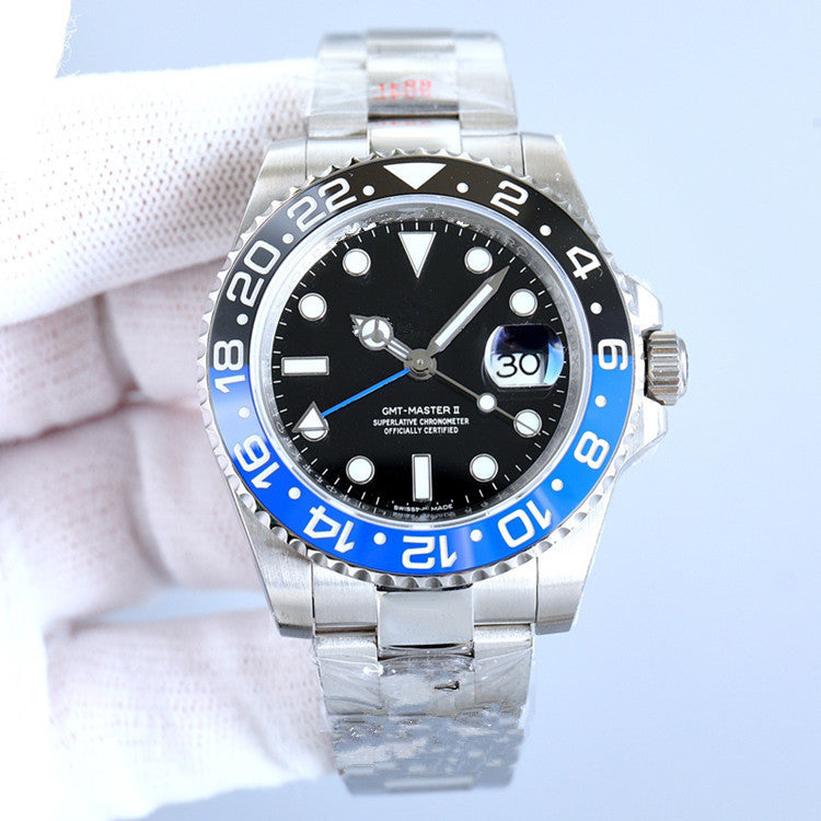 Times Greenwich Automatic Winding Watch Cola Sprite Mechanical Watches