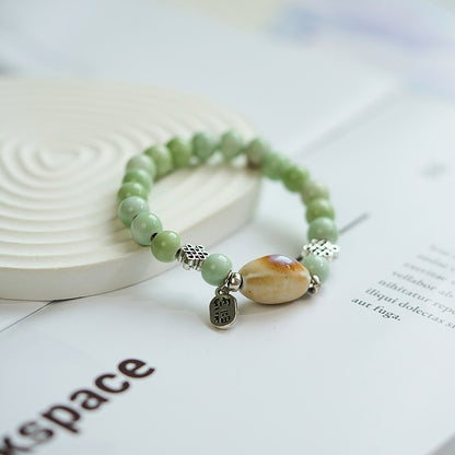 Ceramic Chinese Style Simple Fresh Ancient Beaded Bracelets