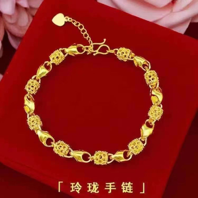 Style Exquisite Imitation Gold Vintage Lucky Bracelets