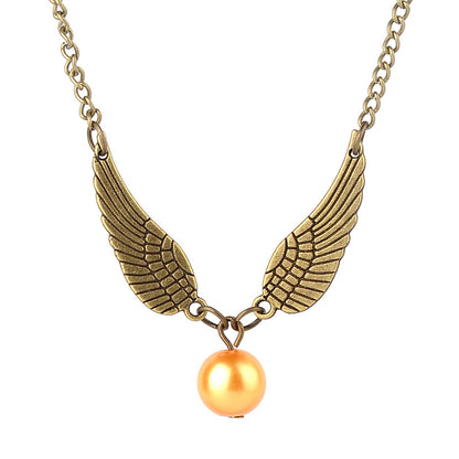 Peripheral Ornament Wings Accessories Zinc Alloy Necklaces