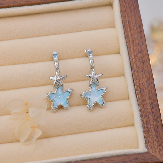 Star Ear Temperamental Minority Exquisite Sweet Earrings