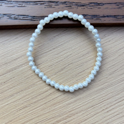 Children's Imitation Pearl Plastic Stringed Pearls Acrylic Handmade Bracelets