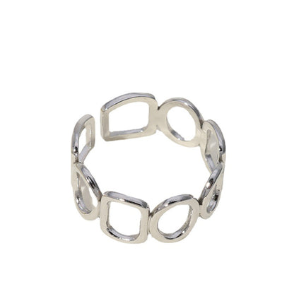 Titanium Steel Female Niche Design Open Rings