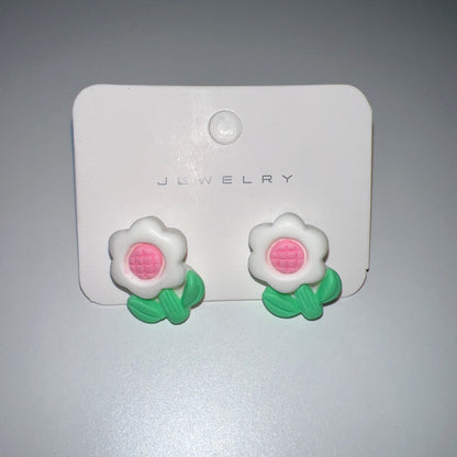 Fashion Design Candy Color Chain Female Dopamine Rings