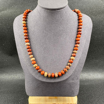 Crystal Agate Colorful Hollow Bead Abacus Necklaces