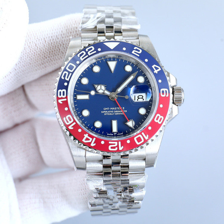 Times Greenwich Automatic Winding Watch Cola Sprite Mechanical Watches