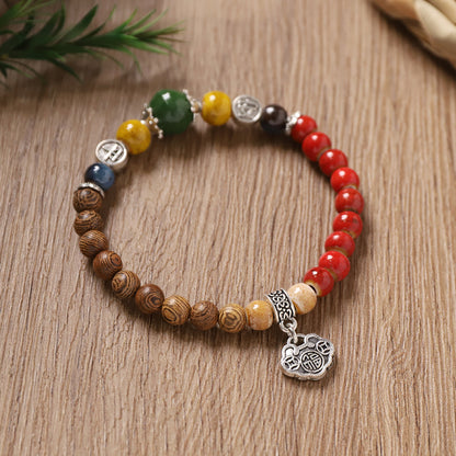 Artistic Chinese Ceramic Female Style Design Bracelets