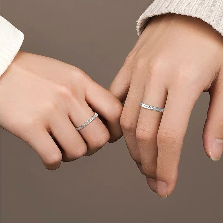 Sterling Sier Korean Style Simple Candy Rings