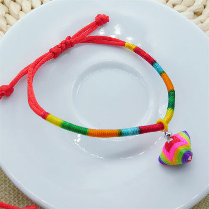 Festival Colorful Rope Ethnic Style Braiding Thread Bracelets