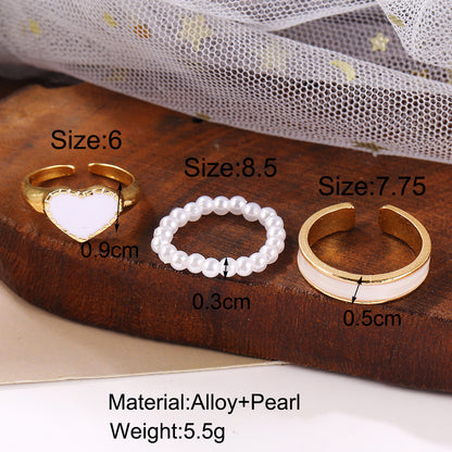 Dripping Open Nice Index Finger Love Rings