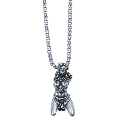 Papas Goddess Beauty Mechanical Ji Skull Pendants