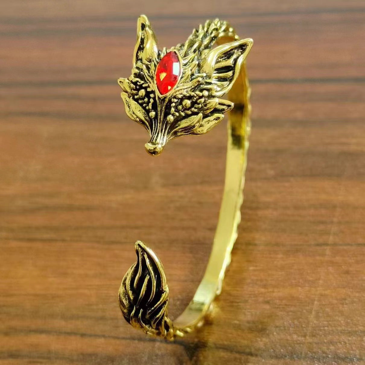 Design Fashion Personality Charming Fox Retro Versatile Style Rings