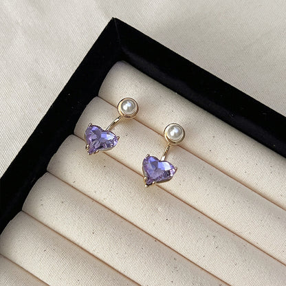 Women's Luxury Asymmetric Pearl Fashion Personality Elegant Niche Rings