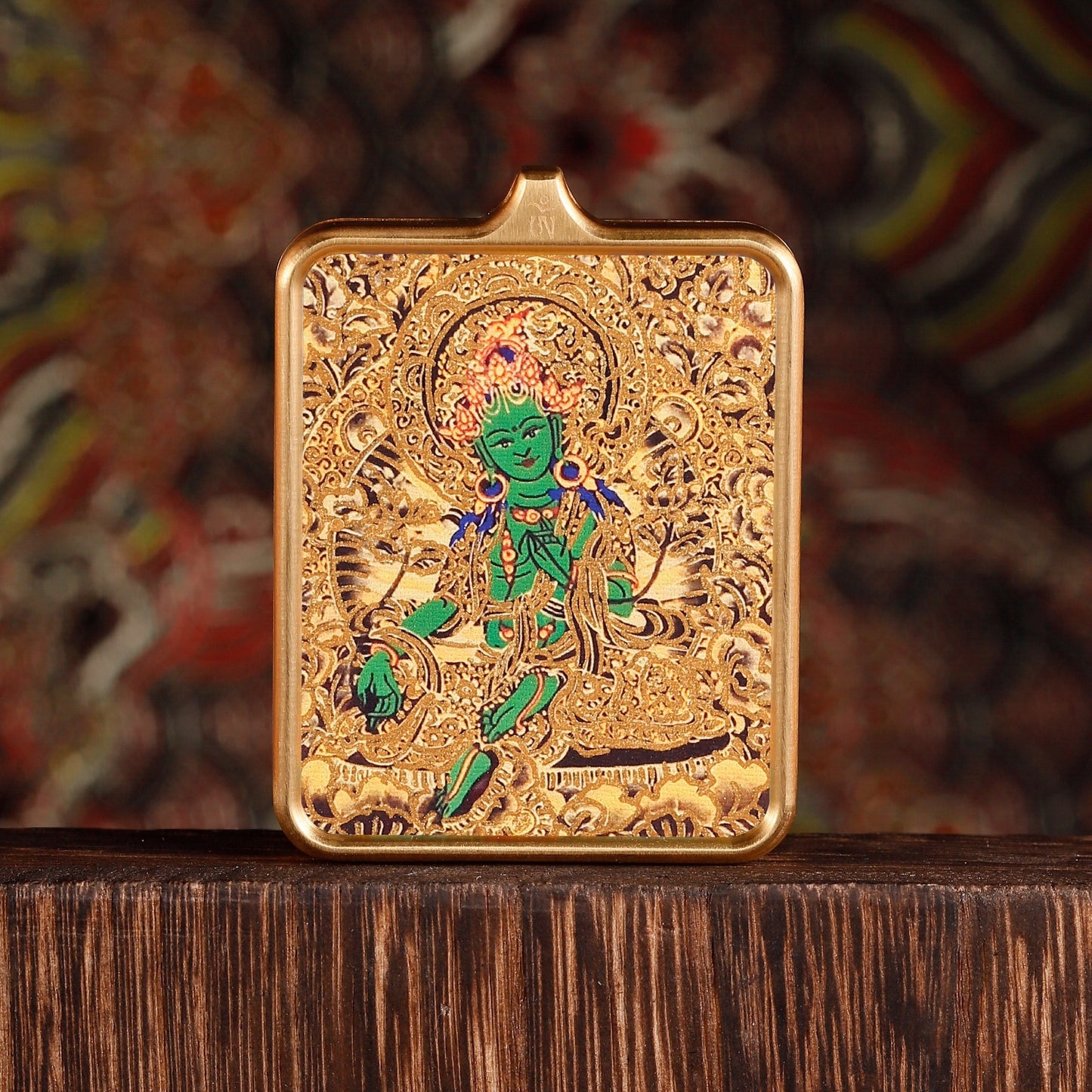 Yellow God Of Wealth Small Niche Pendants