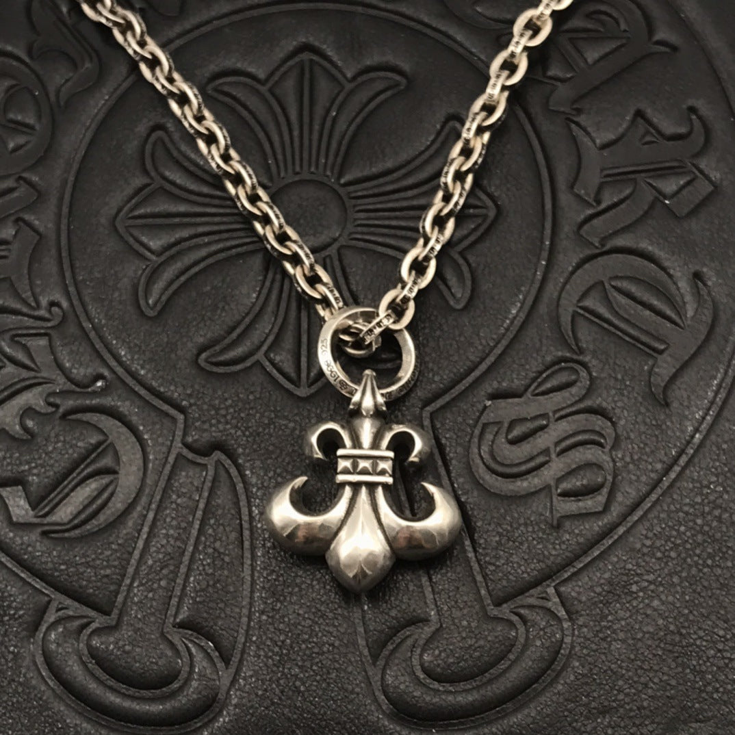 Women's & Men's Large Cross Big Sword Sweater Chain Necklaces