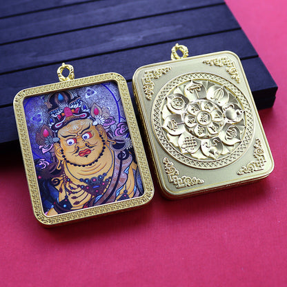 Fifth Master Small Yellow God Wealth Pendants