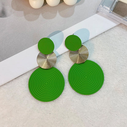 Women's Mosquito Coil For Metallic Niche Design Earrings