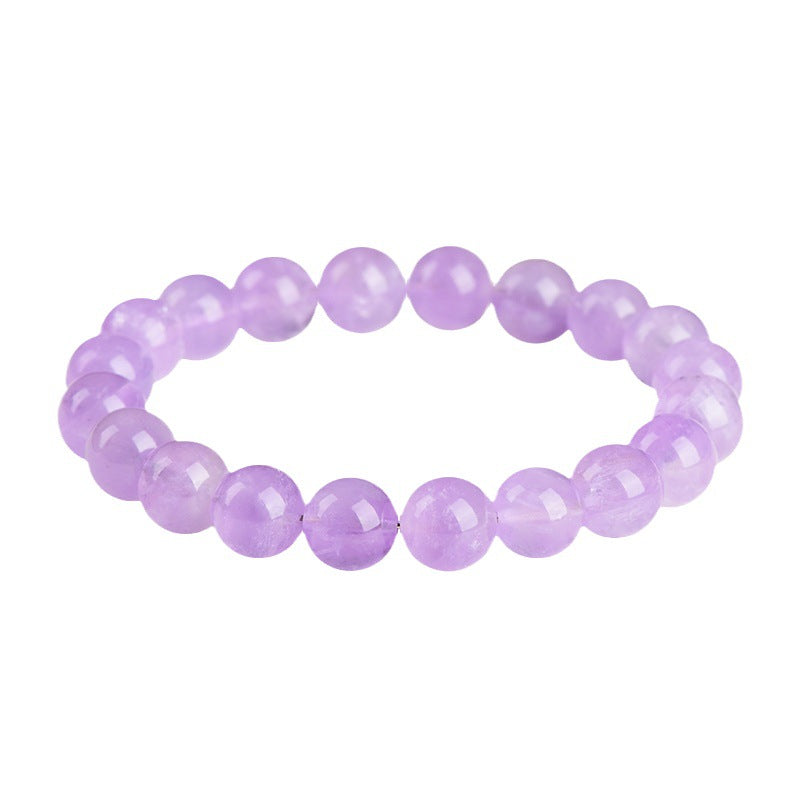 Crystal Natural Icy Lavender Ball Fresh Iced Bracelets