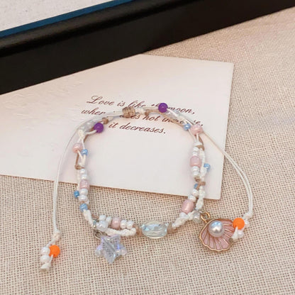 Woven Color Gravel Carrying Strap Niche Bracelets