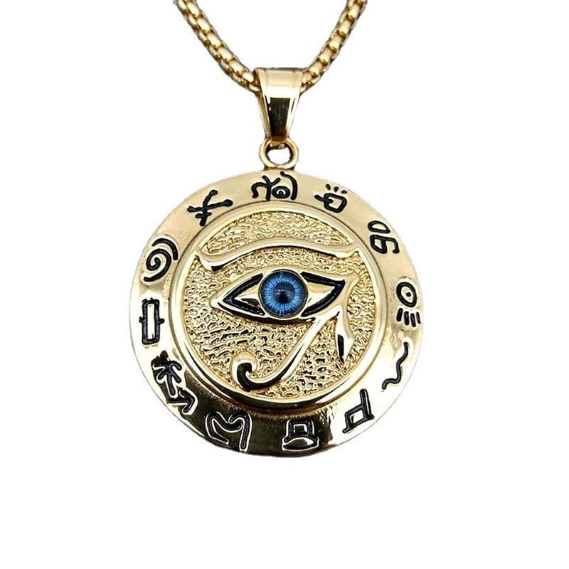 Brocade Ancient Egypt Horus Eye Eagle Necklaces