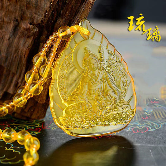 God Of Wealth Binding Avalokitesvara Buddha Pendants