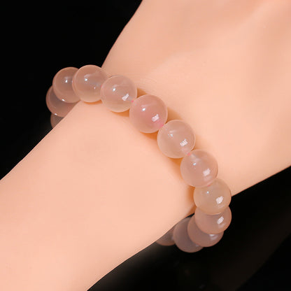 Jewelry Natural Grapefruit Pink Jade Simple Bracelets