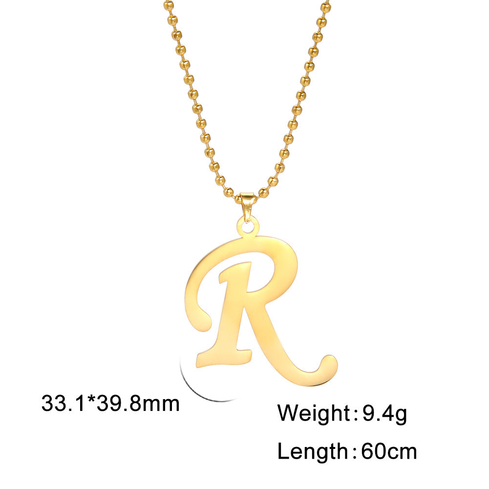 Steel Real Gold Plated Cutting Color Necklaces