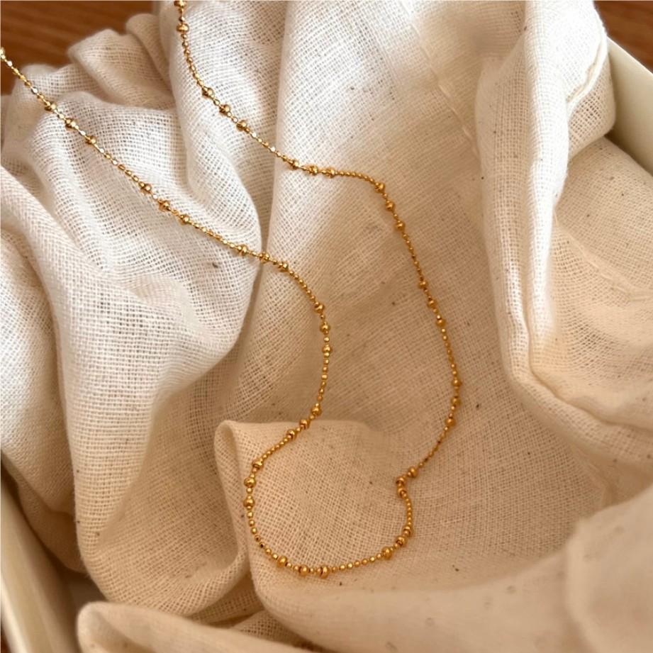 Fan Korean Style Sterling Sier Small Necklaces
