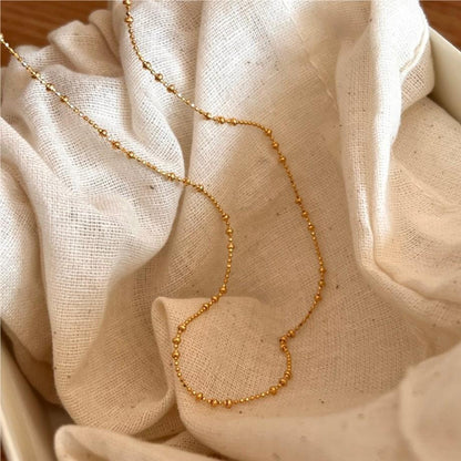 Fan Korean Style Sterling Sier Small Necklaces