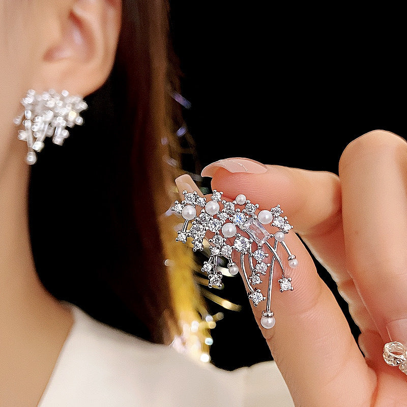 Women's Bright Nebula Asterism Micro Affordable Luxury Fashion Exquisite Earrings