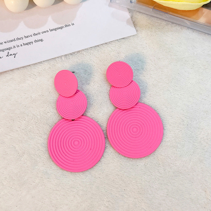 Women's Mosquito Coil For Metallic Niche Design Earrings