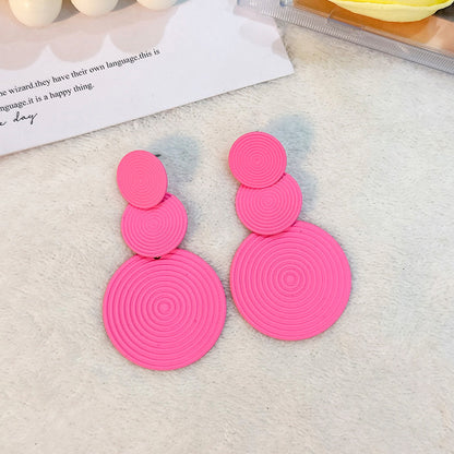 Women's Mosquito Coil For Metallic Niche Design Earrings