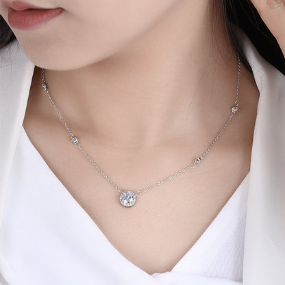 Zircon Clavicle Chain Fashion Design Sense Necklaces