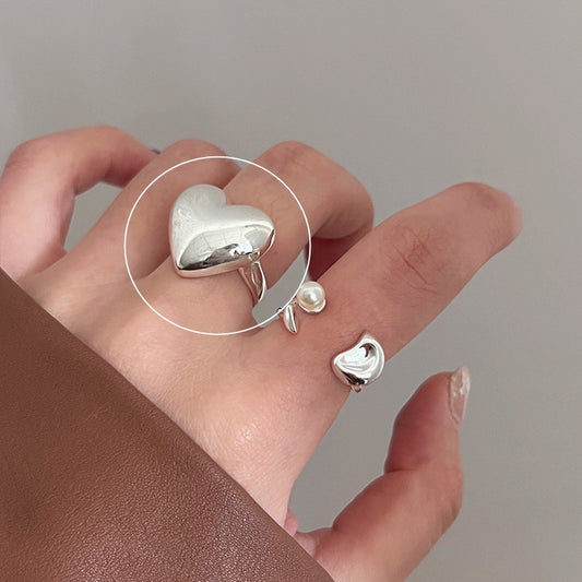 Women's Open Fashionable Personality High-grade Light Luxury Rings
