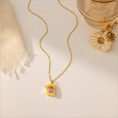 Women's Steel No Fading Design High-grade Light Necklaces