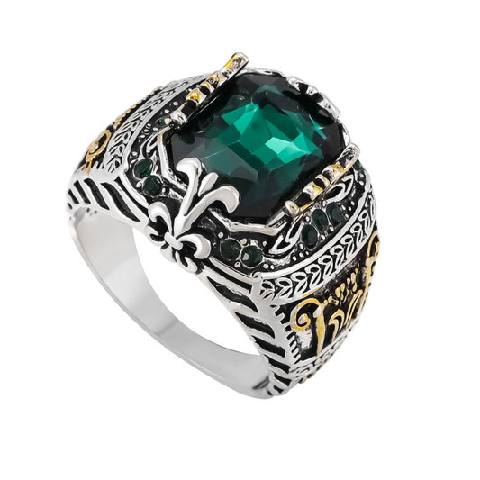 Men's Luxury Personality Retro Domineering Attending Banquet Rings