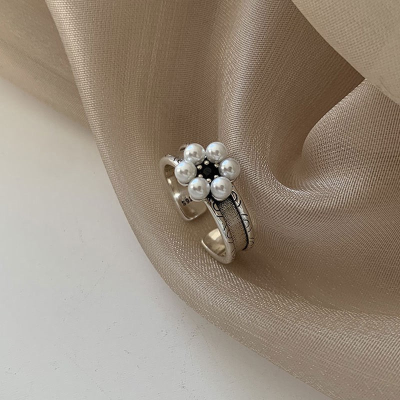 Offer Open Female Retro Fashion Twin Rings