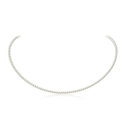 Women's Light Luxury Aurora White Bright Pearl Summer High-grade Necklaces