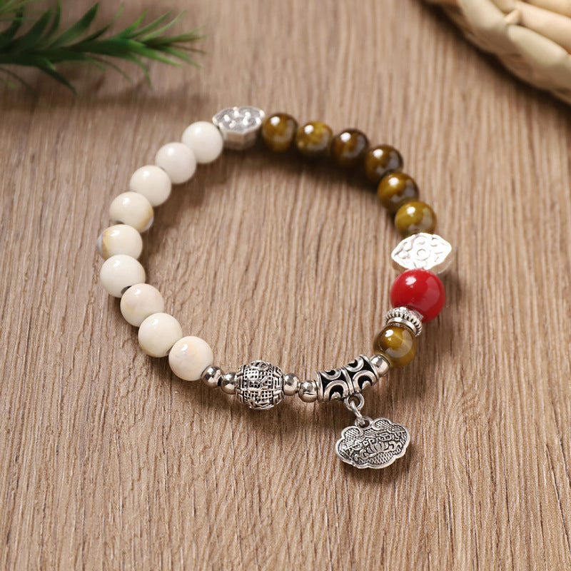 Artistic Chinese Ceramic Female Style Design Bracelets