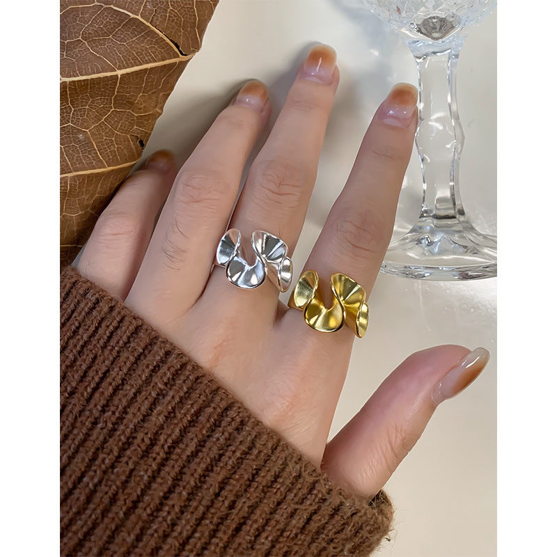 Women's Korean Style Special Interest Light Luxury Rings