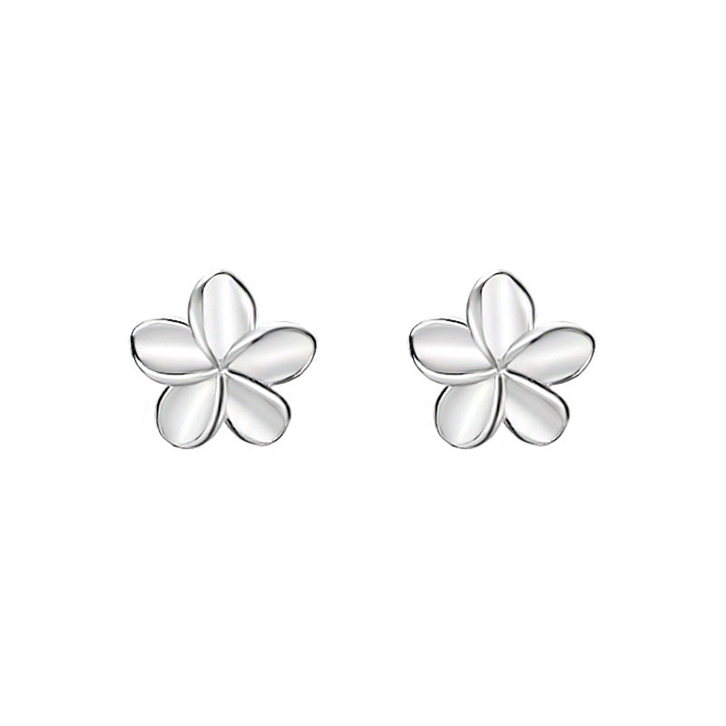 Women's Sterling Sier For Trendy Small Ornament Earrings