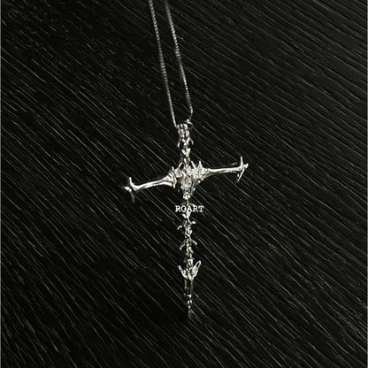 Design Skeleton Cross Sweet Cool Hot Lock Dark Pendants