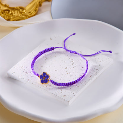 Small Flower Hand Weaving Female Dormitory Bracelets