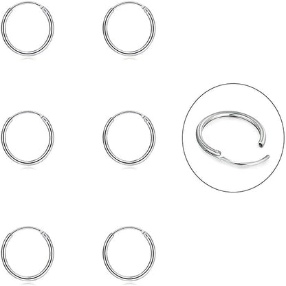 Steel Small Personality Simple Niche Design Earrings