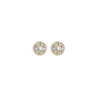 Love Lodge Sier Elegant Korean Style Earrings