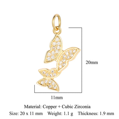 Copper Zircon Star Crown Eyes Ornament Bracelets