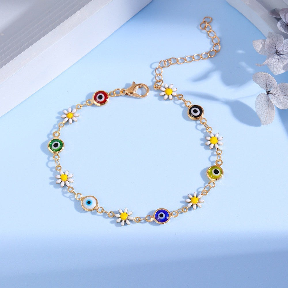 Female Little Daisy Korean Jewelry Girlfriends Bracelets